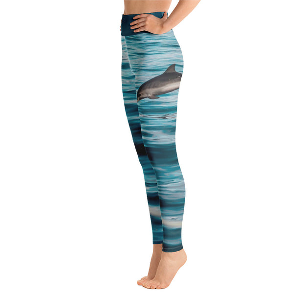 Dazzling Dolphins Yoga Leggings