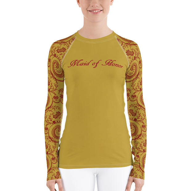 India Love Maid of Honor Fitness Top
