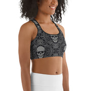 "Noble Haunting" Fitness Bra