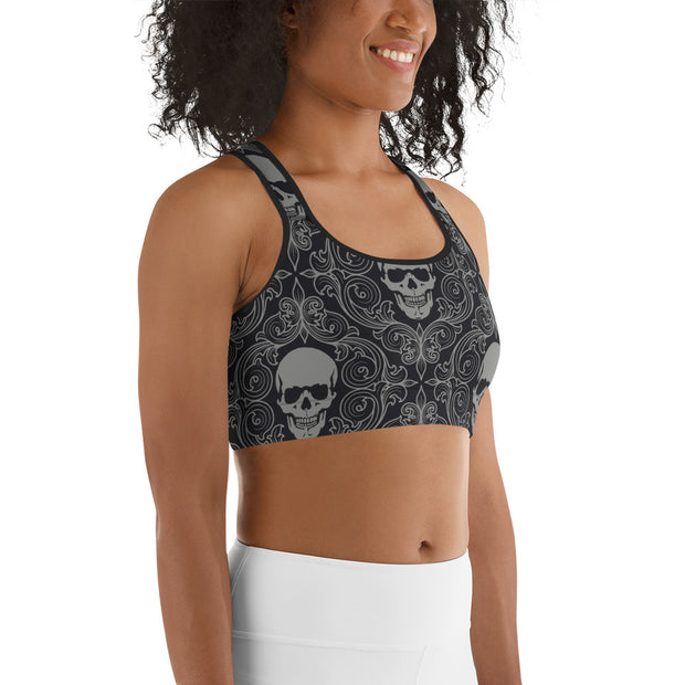 "Noble Haunting" Fitness Bra