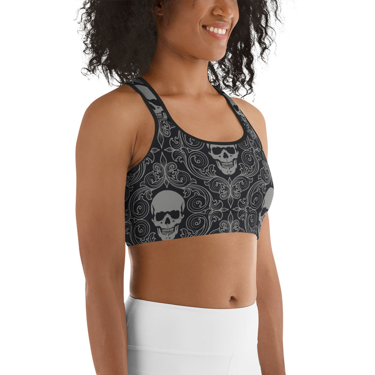 "Noble Haunting" Fitness Bra