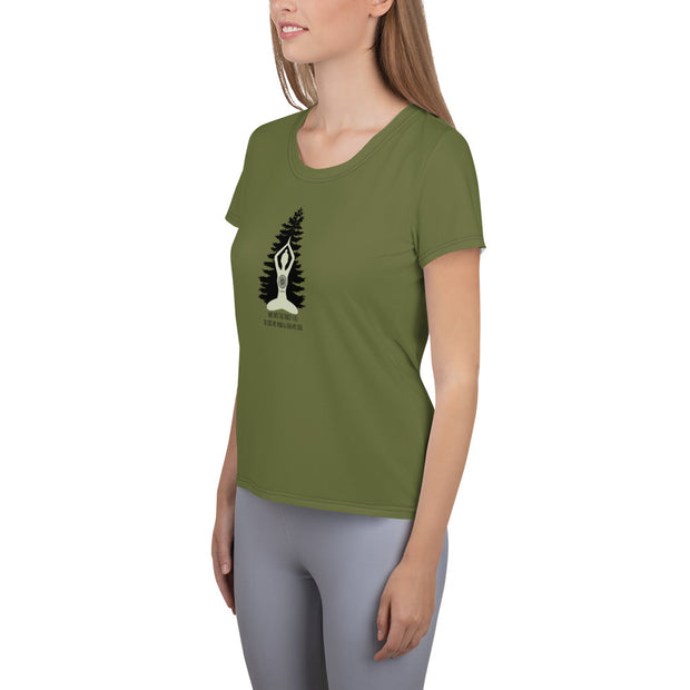 "Into the Forest" Athletic T-Shirt