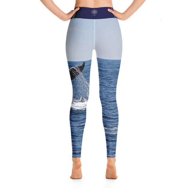 Save the Whales Yoga Leggings