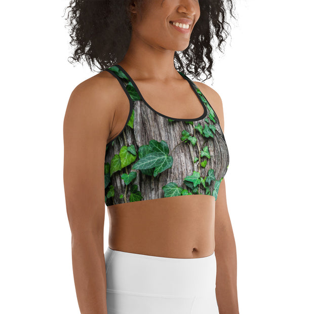 Vivacious Vines Sports Bra