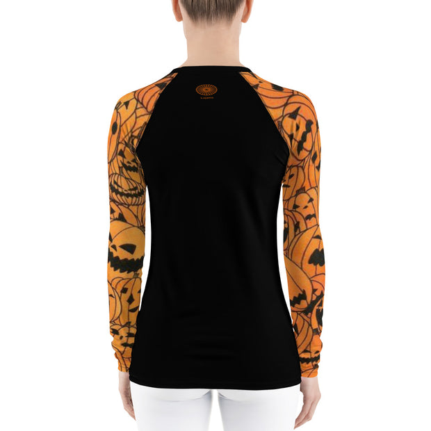 "Jack-O-Lantern Group Therapy" Land & Sea Fitness Top