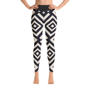 Activewear Athleisure Yoga Leggings similar to athleisure yoga leggings by Lululemon Athletica, Fabletics, Sweaty Betty, Under Armour, Nike, Nordstrom and Adidas for yoga, fitness, Pilates, workouts in moisture-wicking fabric, high fashion prints and bright colors for hiking, camping, surfing, running, swimming, snorkeling, and other outdoor activities as well as lounging, meditation, stretching and relaxing, all for the city girl