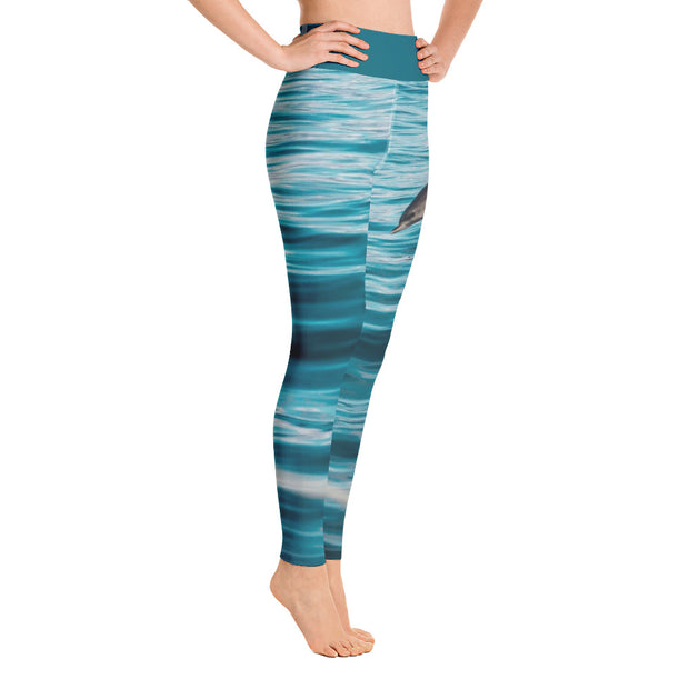 Dazzling Dolphins Yoga Leggings