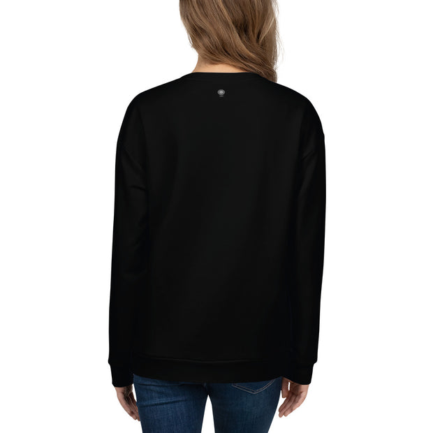 LSB "Lujann Girl" Classic Crewneck Sweatshirt in Crabapple