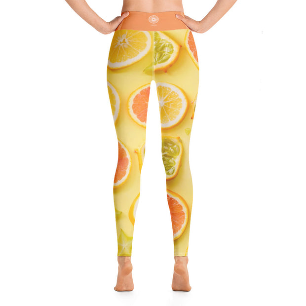 Citrus Medley Yoga Leggings