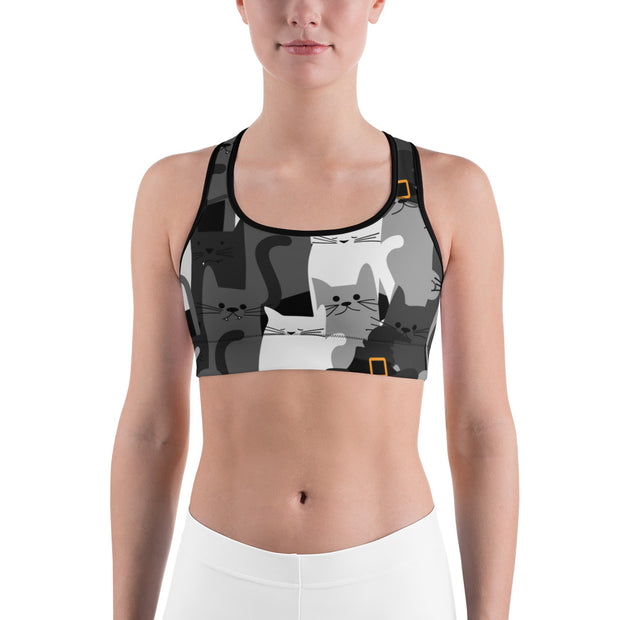 "Cat Lady" Fitness Bra