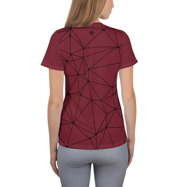 LSB Athletic T-shirt in Biking Red
