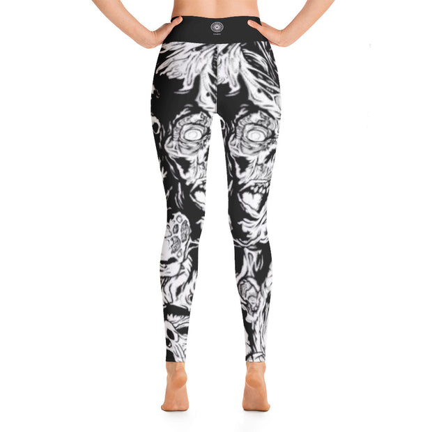 Activewear Athleisure Yoga Leggings similar to athleisure yoga leggings by Lululemon Athletica, Fabletics, Sweaty Betty, Under Armour, Nike, Nordstrom and Adidas for yoga, fitness, Pilates, workouts in moisture-wicking fabric, high fashion prints and bright colors for hiking, camping, surfing, running, swimming, snorkeling, and other outdoor activities as well as lounging, meditation, stretching and relaxing, all for the city girl