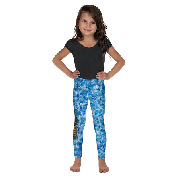 "Who Threw the Pineapple In the Pool?" Little Lady Leggings