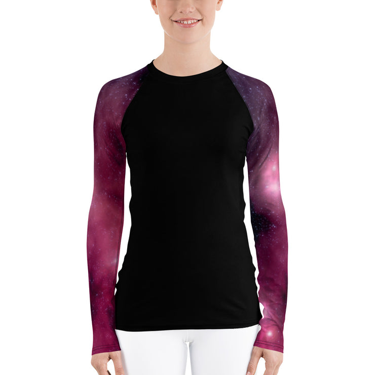Pink Stars Fitness Top