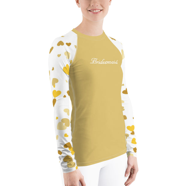 Love is In the Air Bridesmaid Fitness Top