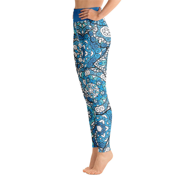 Pool Mosaic Yoga Leggings