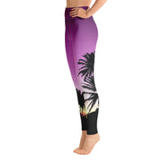 Activewear Athleisure Yoga Leggings similar to athleisure yoga leggings by Lululemon Athletica, Fabletics, Sweaty Betty, Under Armour, Nike, Nordstrom and Adidas for yoga, fitness, Pilates, workouts in moisture-wicking fabric, high fashion prints and bright colors for hiking, camping, surfing, running, swimming, snorkeling, and other outdoor activities as well as lounging, meditation, stretching and relaxing, all for the city girl