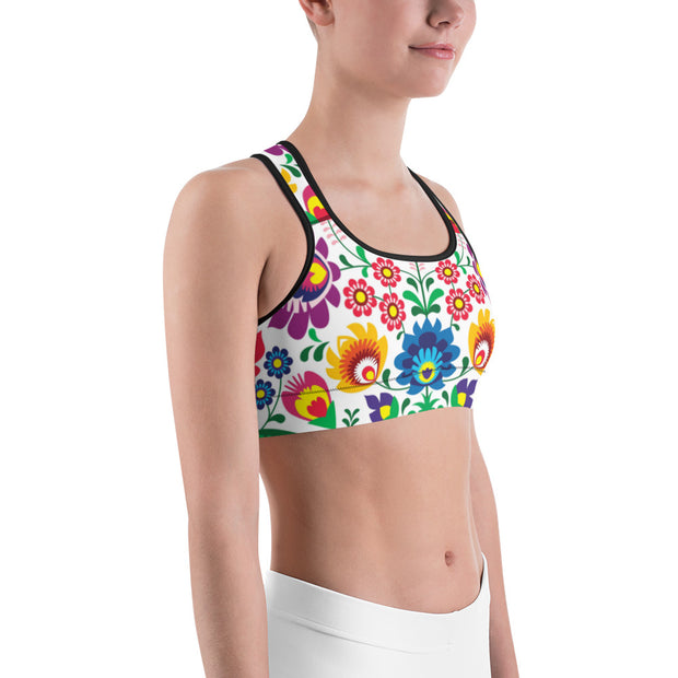 Kisses From Krakow Sports Bra