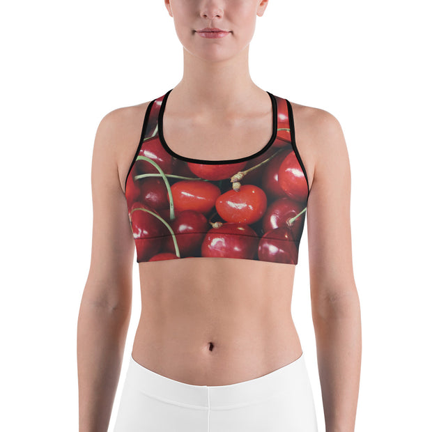 Cherry Bomb Sports Bra