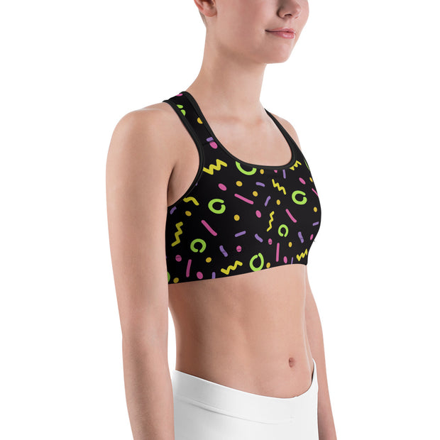 Girls Just Wanna Have Fun Sports Bra