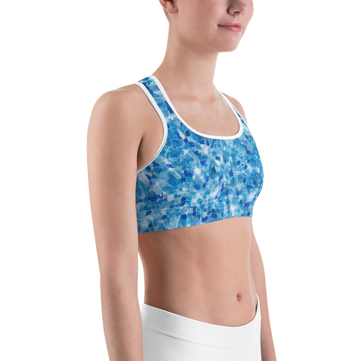 "Who Threw the Pineapple In the Pool?" Sports Bra