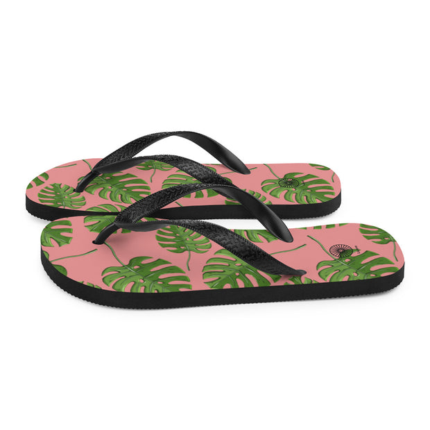 Pink Palms Hotel Flip-Flops