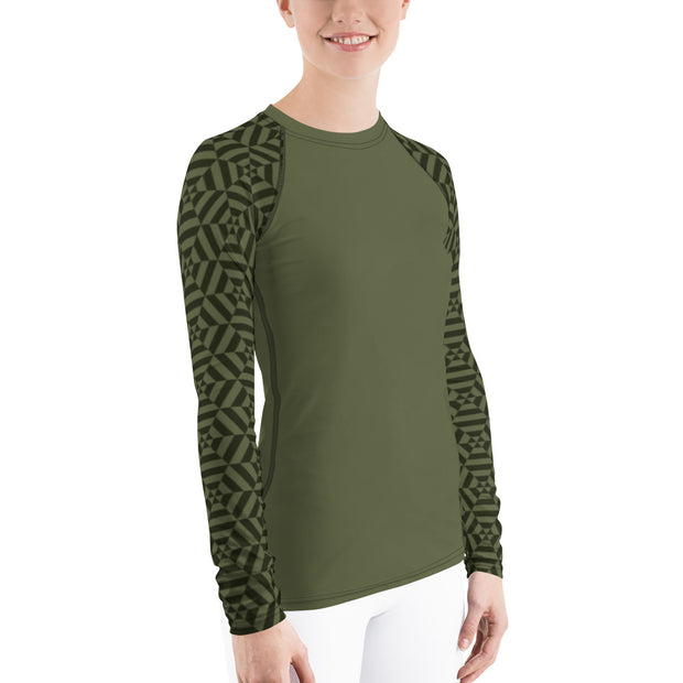 "Mindful Meditation" Land & Sea Fitness Top