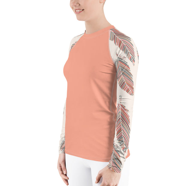 Falling Feathers Fitness Top