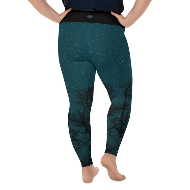 Athleisure Plus Size Leggings with great prints and colorful patterns like Athleisure leggings by Lululemon Athletica, Fabletics, Sweaty Betty, Under Armour, Nike and Adidas 