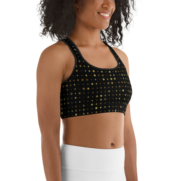 Night Lights Sports Bra