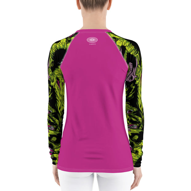 "Retro-Zombie" Land & Sea Fitness Top