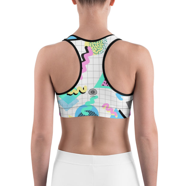 Synth Pop Sport Bra
