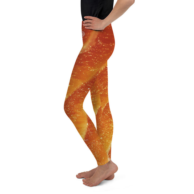 Citrus Gold Young Lady Leggings