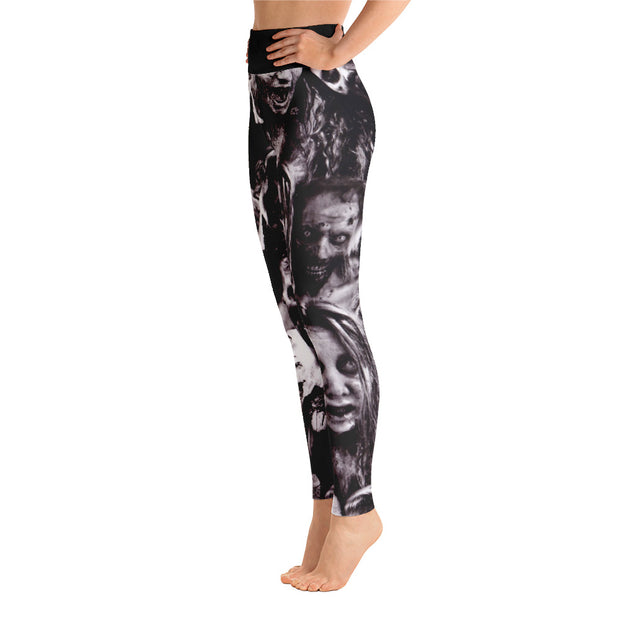 Activewear Athleisure Yoga Leggings similar to athleisure yoga leggings by Lululemon Athletica, Fabletics, Sweaty Betty, Under Armour, Nike, Nordstrom and Adidas for yoga, fitness, Pilates, workouts in moisture-wicking fabric, high fashion prints and bright colors for hiking, camping, surfing, running, swimming, snorkeling, and other outdoor activities as well as lounging, meditation, stretching and relaxing, all for the city girl