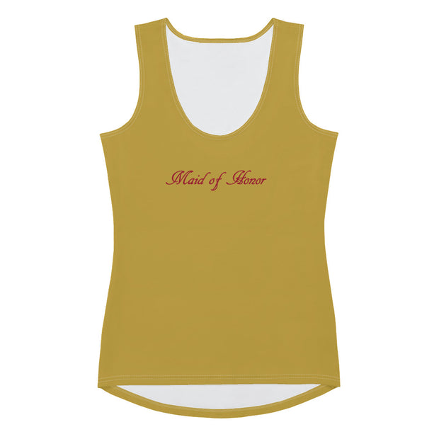 India Love Maid of Honor Fitness Tank Top