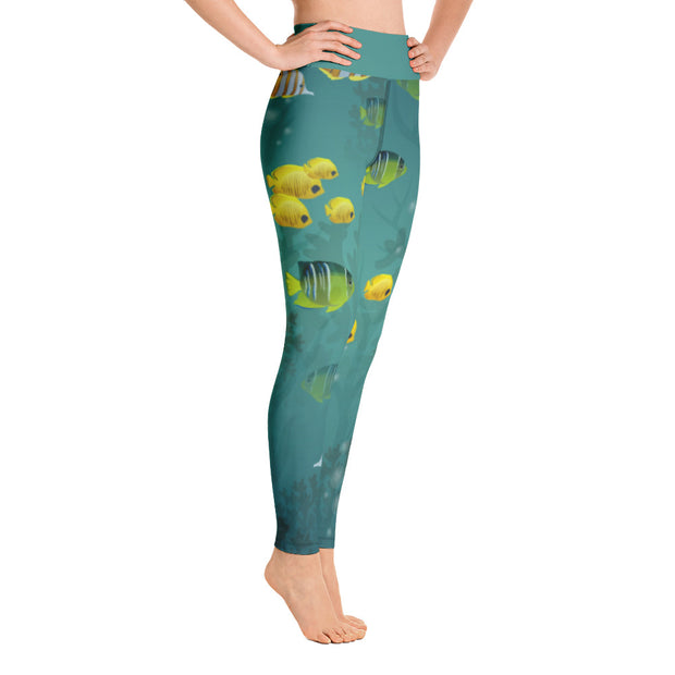 Fish Festival Yoga Leggings