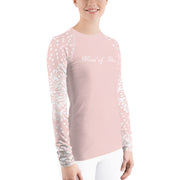 Pink Powder Puff Maid of Honor Fitness Top
