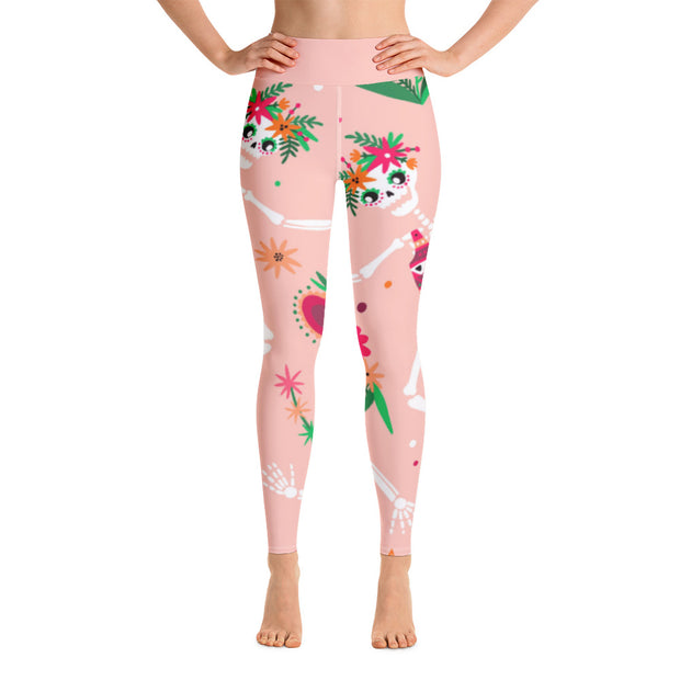 Activewear Athleisure Yoga Leggings similar to athleisure yoga leggings by Lululemon Athletica, Fabletics, Sweaty Betty, Under Armour, Nike, Nordstrom and Adidas for yoga, fitness, Pilates, workouts in moisture-wicking fabric, high fashion prints and bright colors for hiking, camping, surfing, running, swimming, snorkeling, and other outdoor activities as well as lounging, meditation, stretching and relaxing, all for the city girl