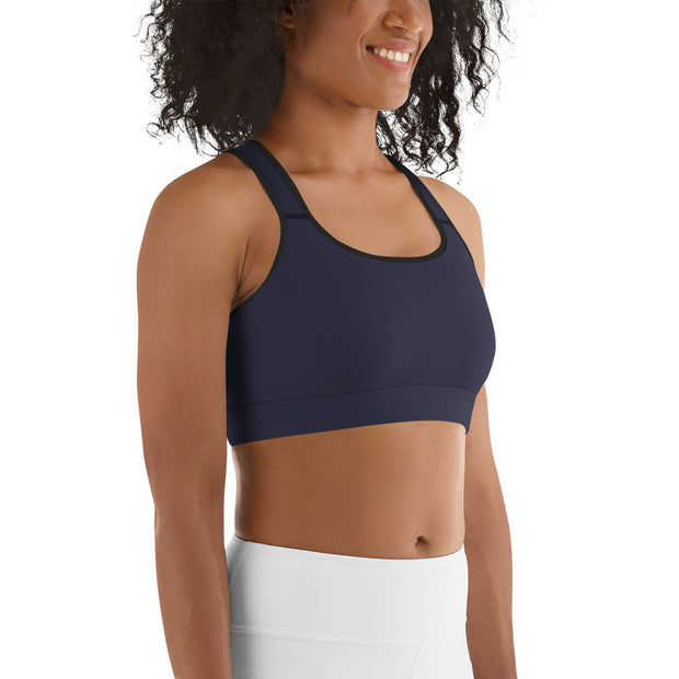 LSB Unpadded Fitness Bra in Evening Blue