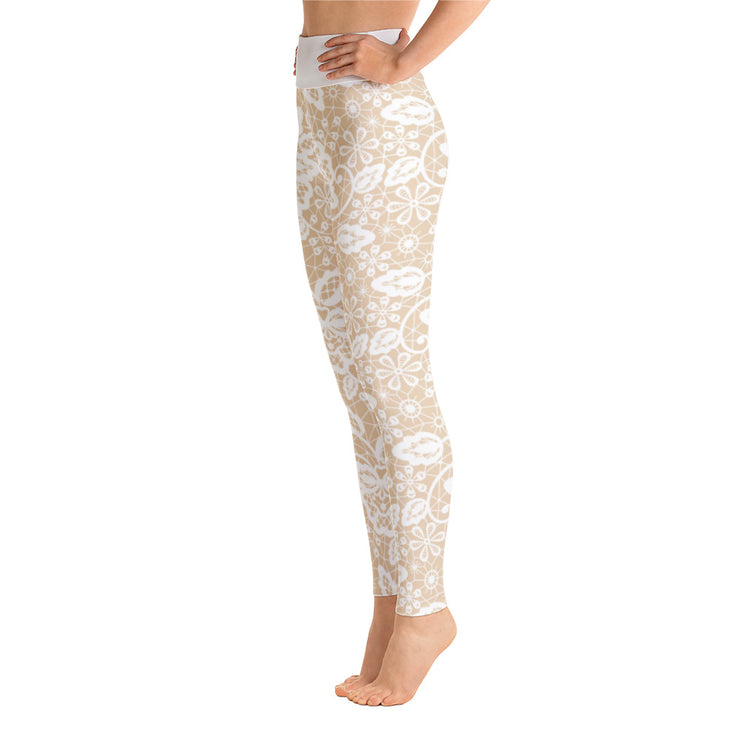 Love Lace Yoga Leggings