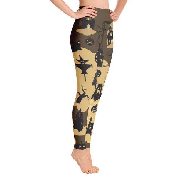 Activewear Athleisure Yoga Leggings similar to athleisure yoga leggings by Lululemon Athletica, Fabletics, Sweaty Betty, Under Armour, Nike, Nordstrom and Adidas for yoga, fitness, Pilates, workouts in moisture-wicking fabric, high fashion prints and bright colors for hiking, camping, surfing, running, swimming, snorkeling, and other outdoor activities as well as lounging, meditation, stretching and relaxing, all for the city girl