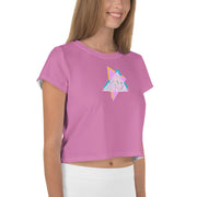 Pretty In Pink Crop Tee