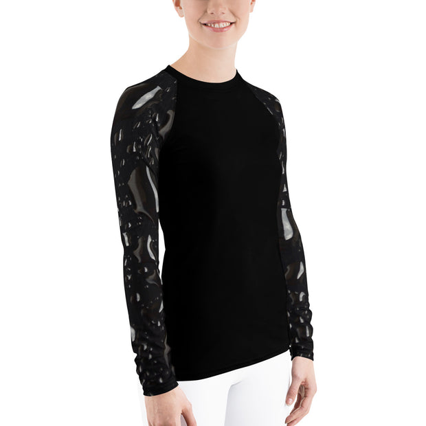 Jet Black Fitness Top