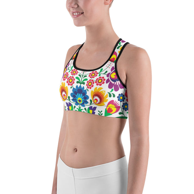 Kisses From Krakow Sports Bra