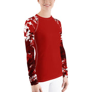 "Scarlet Stain" Land & Sea Fitness Top