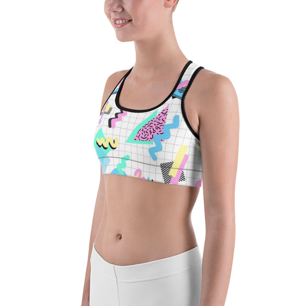 Synth Pop Sport Bra
