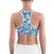 Ink Melt Sports Bra