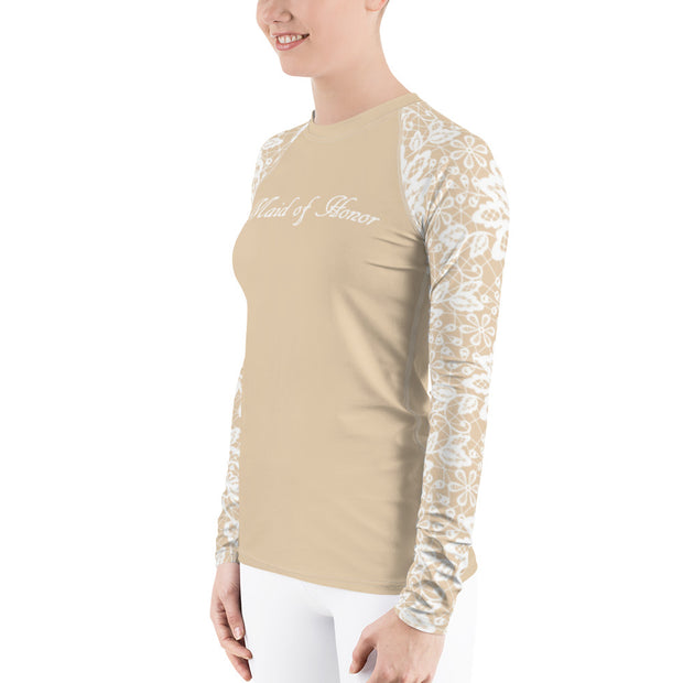 Love Lace Maid of Honor Fitness Top