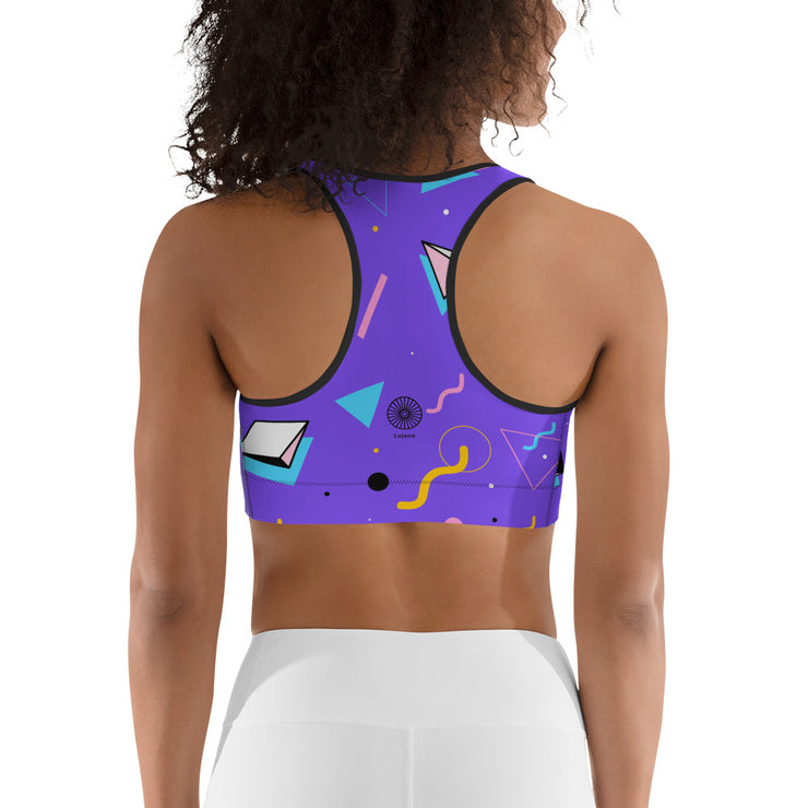 Sweatin' To The Oldies Sports Bra
