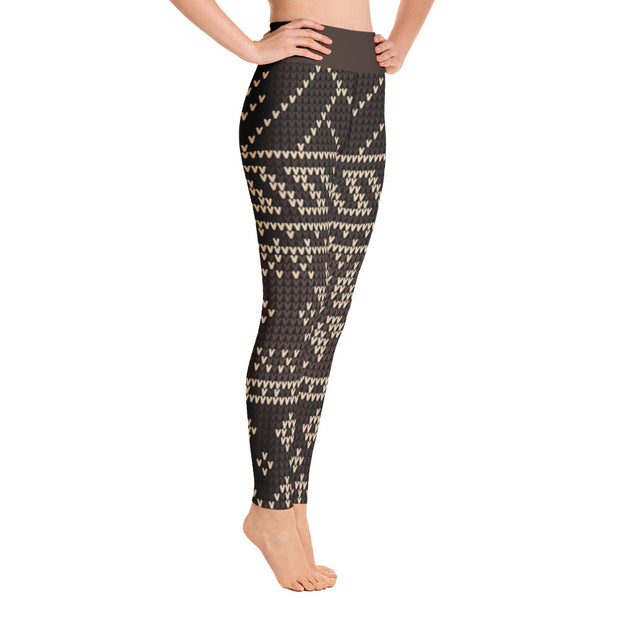 Activewear Athleisure Yoga Leggings similar to athleisure yoga leggings by Lululemon Athletica, Fabletics, Sweaty Betty, Under Armour, Nike and Adidas for yoga, fitness, Pilates, workouts in moisture-wicking fabric, high fashion prints and bright colors for hiking, camping, surfing, running, swimming, snorkeling, and other outdoor activities as well as lounging, meditation, stretching and relaxing, all for the city girl